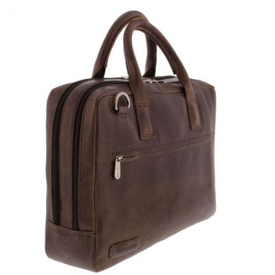 Plevier Urban Sandyford Business Bag 15.6 Inch Brown #3